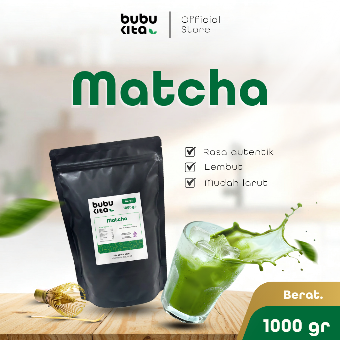 Premix bubukita Matcha 1000 gram
